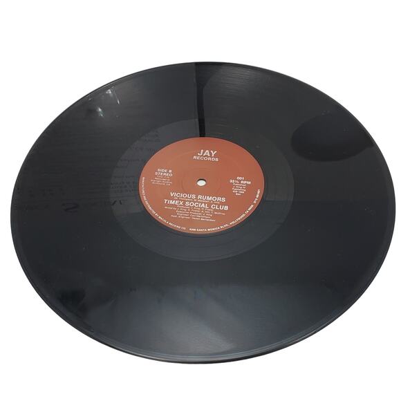 Timex Social Club Rumors Vicious Rumors Single 12" Single Vinyl Jay Records - Picture 7 of 9